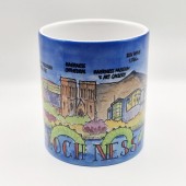 Loch Ness Cartoon Mug